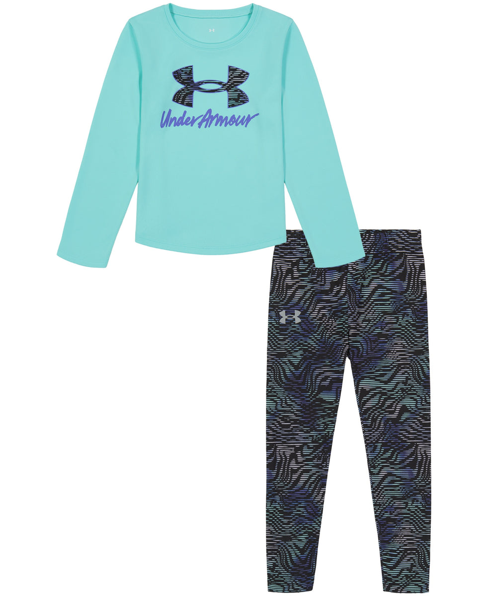 Under Armour Toddler Girls' 4-6X Ombre Swirl Leggings