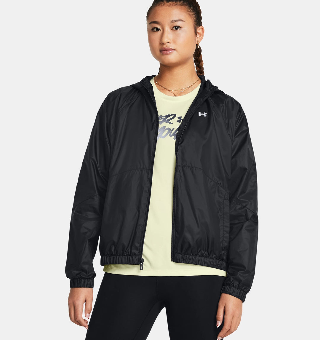 Under Armour Women s UA Rival Sport Windbreaker Black