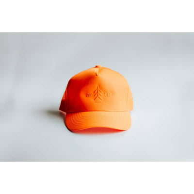 Arte Apparel Co. Adult Trucker Hunting Hat - Orange/ Orange 