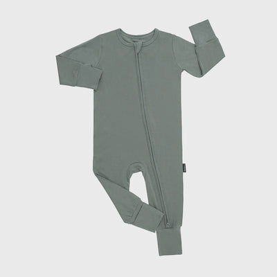 Baby Terry Cloth Long Sleeve Checkered Romper (3-24m) - Sage Green – AT  NOON STORE