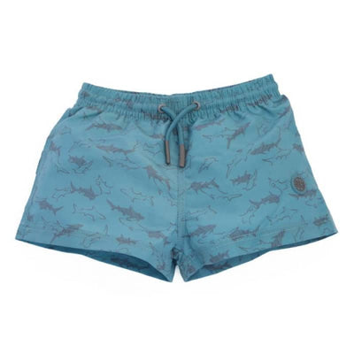 Calikids Boy’s Shark Swim Short - Toddler Boys 2-7Y