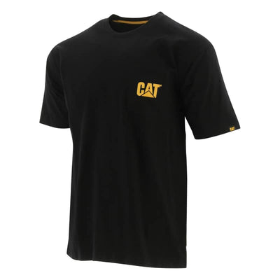 Caterpillar Men’s Logo Pocket T-Shirt - Medium / Black - 
