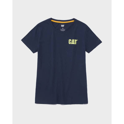 Caterpillar Women’s Trademark T-Shirt - Small / Detroit Blue