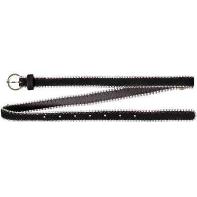 Garcia Women’s Belt With Beads - Medium / Black-60 - 