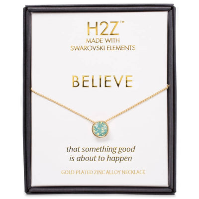 H2Z Believe Pacific Opal - 16 - 17.5 Necklace - Pacific Opal