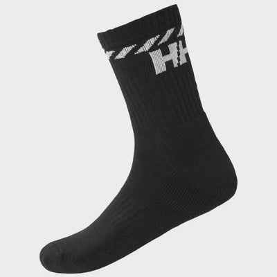 Helly Hansen Unisex Cotton Sport socks 3PK - 4.5-5.5US 