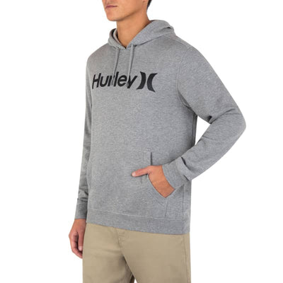 HURLEY MEN’S ONE AND ONLY FLEECE PULLOVER HOODIE - Small / 