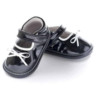 Jack & Lily Belle Chic Black Mary Janes - Kids Footwear