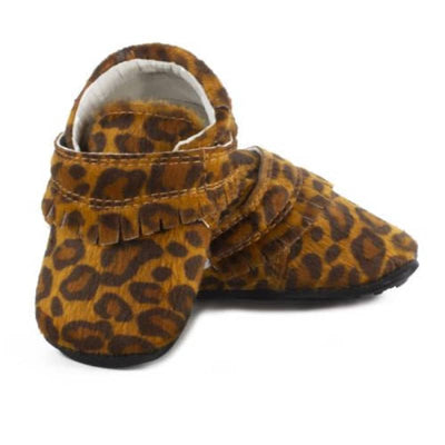 Jack & Lily Spottie Shoe - 6-12M / Leopard - Kids Footwear