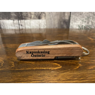 Kapuskasing Keyring Knife Opener Multi Tool - Souvenirs