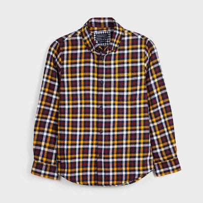 Mayoral Boy’s Long sleeved checked flannel shirt - Boys 