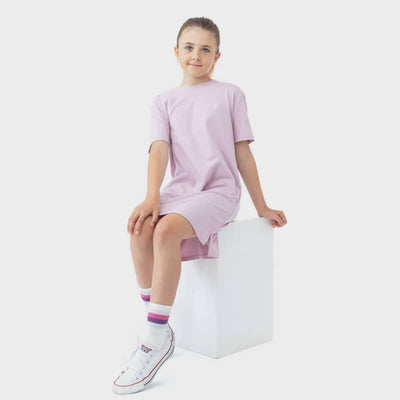 Nano Girls’ Pink T-Shirt Dress - 4T / Light Pink-2 - Girls 