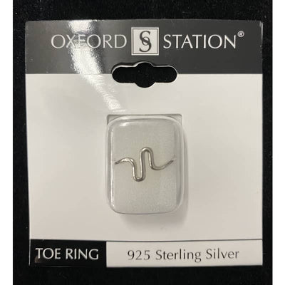 Oxford Station Silver Toe Ring - Silver - Women