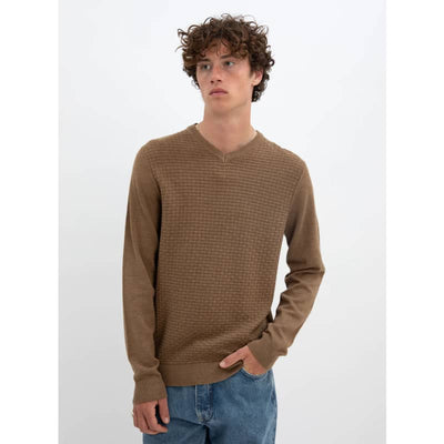 Point Zero Men’s STEN Cotton V Neck Fine Gauge Sweater - Men