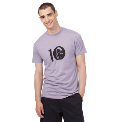 Tentree Men’s Forest Ten T-Shirt - Small / Purple Ash 