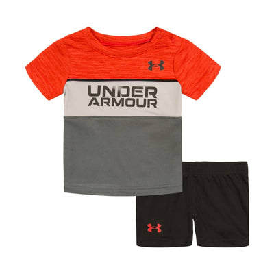 Under Armour Baby Boys’ UA Don’t Try Short Set - 0-3M / 