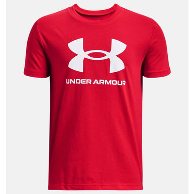 Under Armour Boys’ UA Sportstyle Logo Short Sleeve - X Small