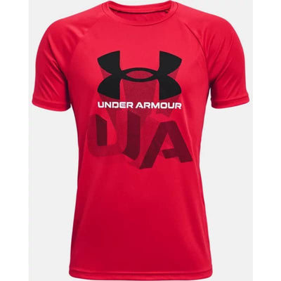 UNDER ARMOUR SPORTSTYLE LOGO UPDATE SS - Red/White