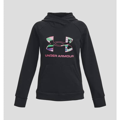 Under Armour Girls’ UA Rival Fleece Big Logo Hoodie - X 