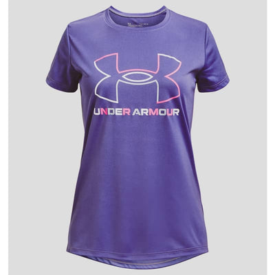 Under Armour Girls’ UA Tech Big Logo Short Sleeve - X Small 