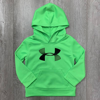 Under Armour Toddler Boys Lime Hoodie - Toddler Boys 2-7Y