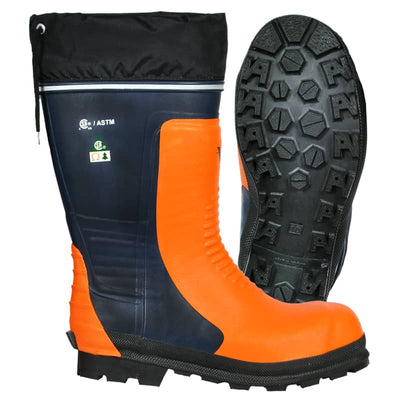 Viking Bushwhacker Boots - 7 / Orange/Navy - Workwear