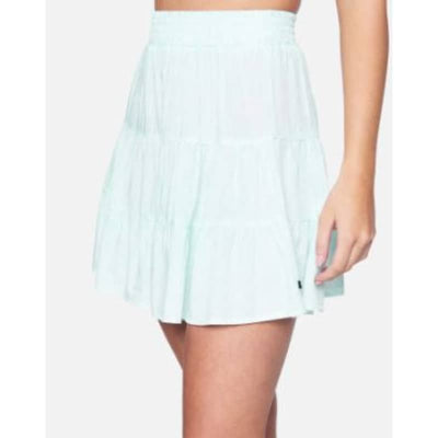 Women’s Hurley Tiered Mini Skirt - X-Small / Mint - Women